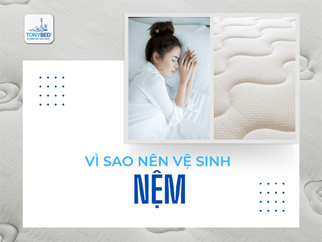 cách vệ sinh và bảo quản nệm