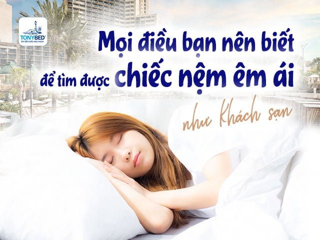 nệm êm như nệm khách sạn