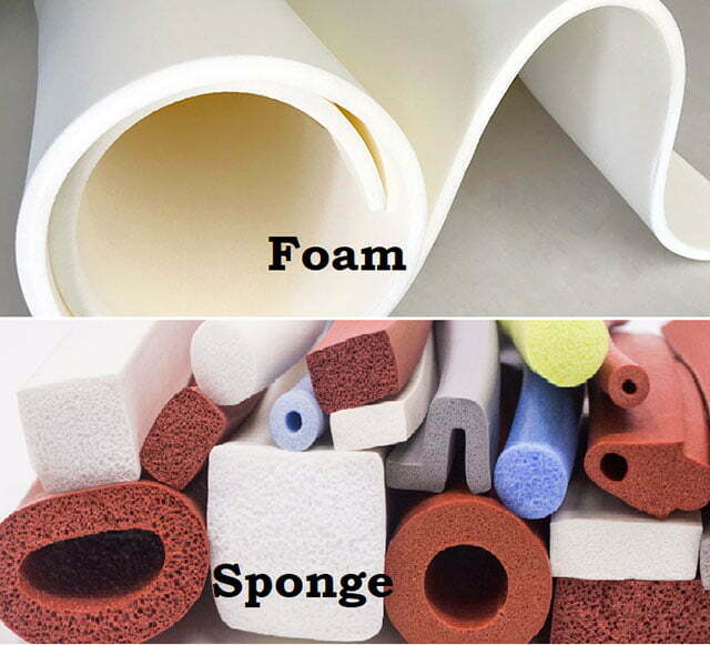 Nệm foam giống bọt biển