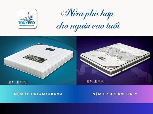 nệm phù hợp cho người cao tuổi