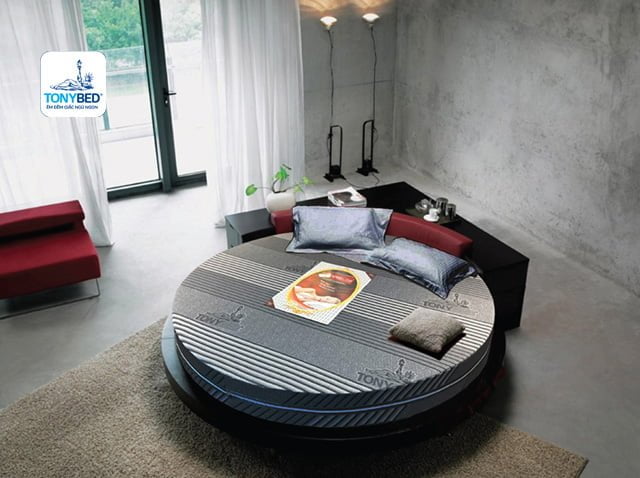 Nệm tròn bằng chất liệu foam