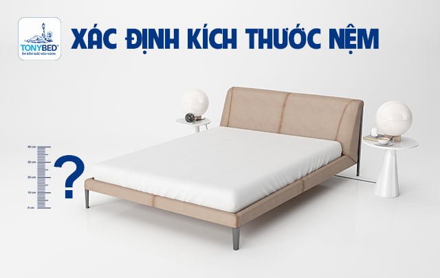 Xác định kích thước nệm