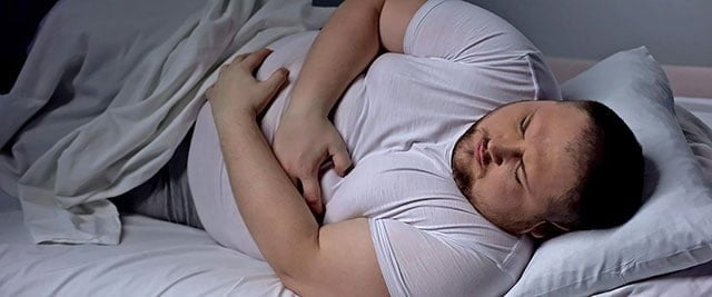 Bị béo phì khiến cho giấc ngủ không ngon