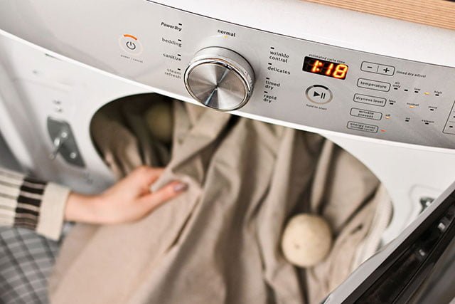 Giặt chăn mền bằng máy giặt