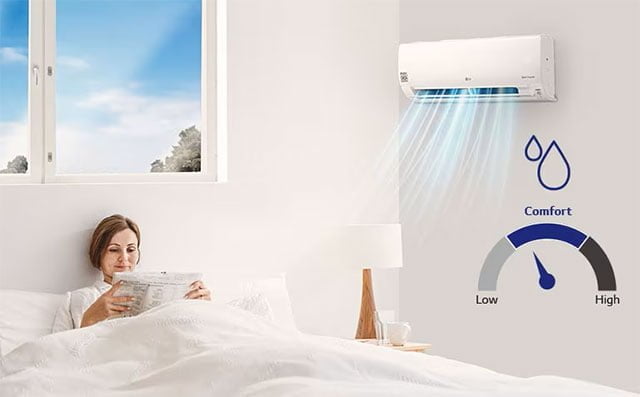 Điều chỉnh nhiệt độ phòng ngủ thích hợp sẽ giúp bạn thích ứng nhanh hơn với chiếc nệm mới