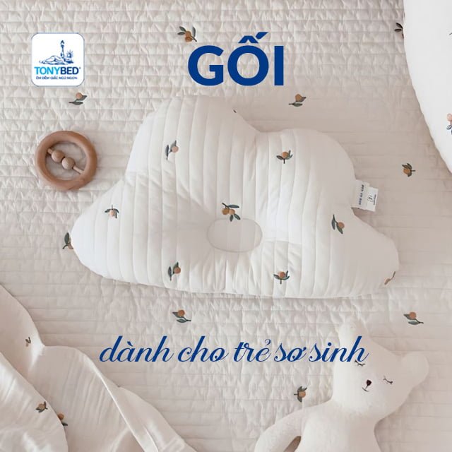 Chọn gối phù hợp cho trẻ sơ sinh