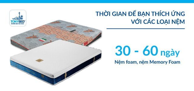 Mất bao lâu để thích ứng với chiếc nệm mới mua