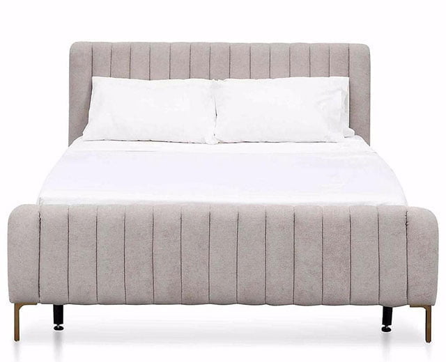 Giường bọc nệm vải bố