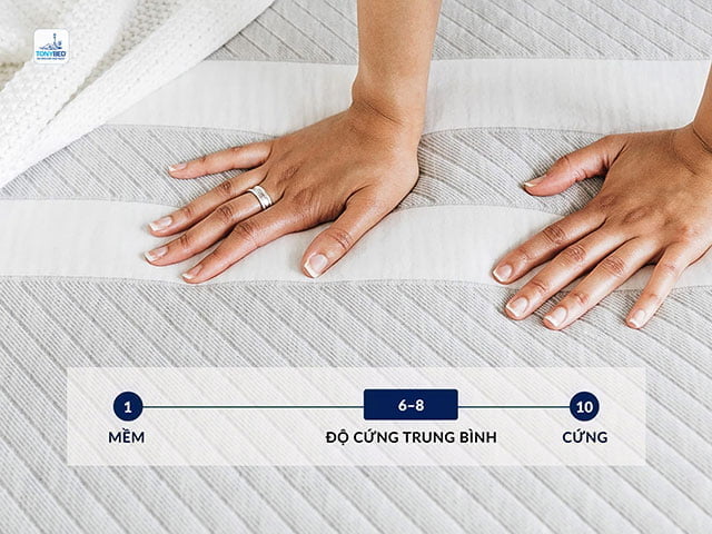 Cần xác định độ cứng hoặc mềm của nệm