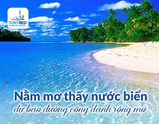 Nằm mơ thấy nước biển