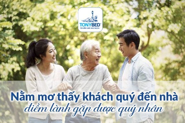 Nằm mơ thấy có khách đến nhà