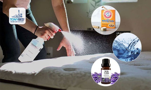 Sử dụng các loại tinh dầu để khử mùi khó chịu trên nệm