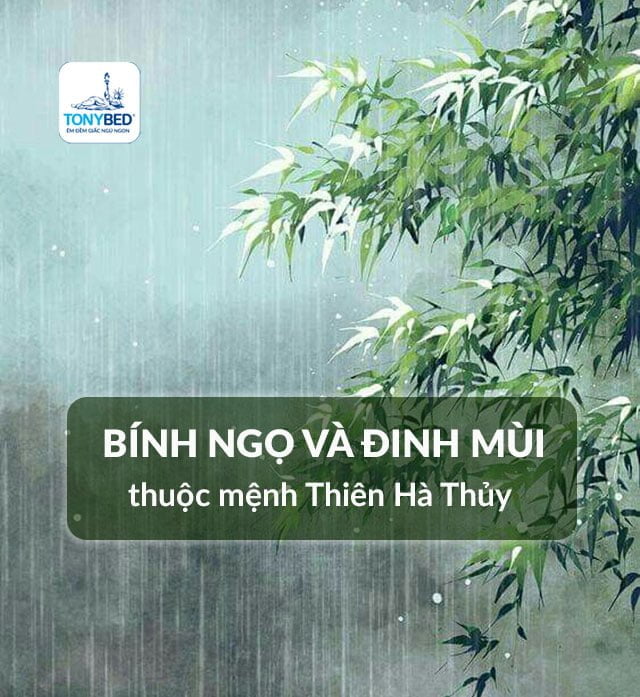 Bính Ngọ và Đinh Mùi thuộc mệnh Thiên Hà Thủy