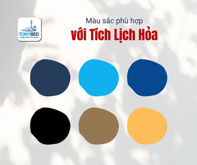 Những gam màu hợp mệnh với Tích Lịch Hòa