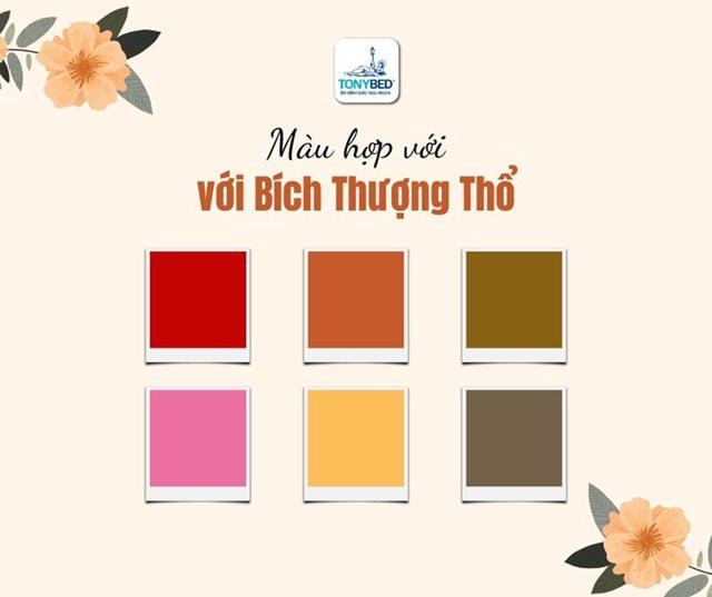 Màu hợp với mệnh Bích Thượng Thổ