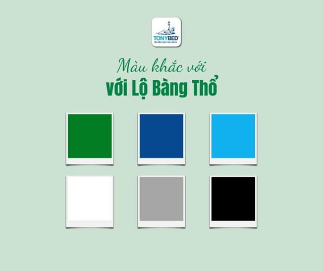 Các màu sắc tương khắc với Lộ Bàng Thổ