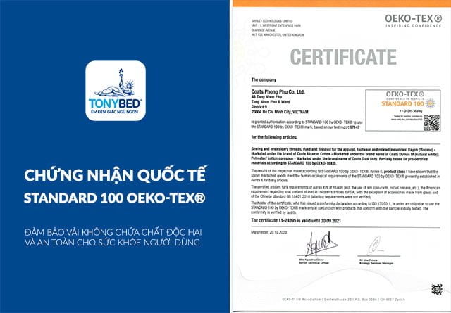 Đa số người dùng đều không quan tâm đến các chứng nhận chất lượng ga trải giường