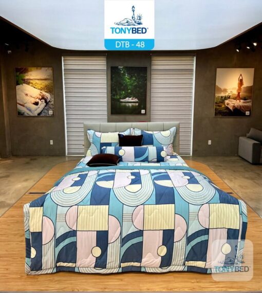 Bộ Drap Ga Trải Giường Tencel Bông - DTB48