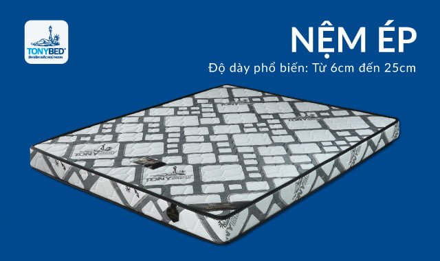 Chọn độ dày cho loại nệm ép