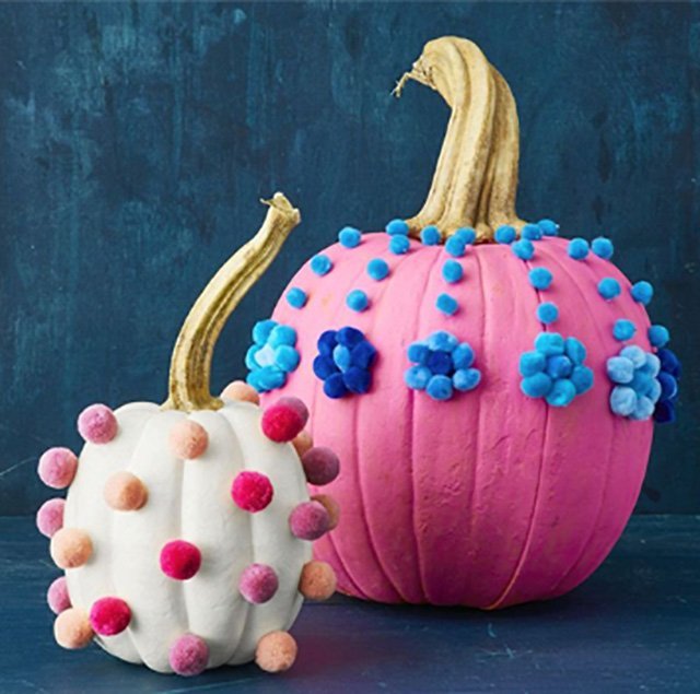 Trang trí bí ngô quái vật cho lễ Halloween