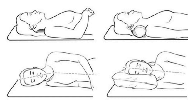 Ngủ không nằm gối ảnh hưởng không tốt đến cột sống