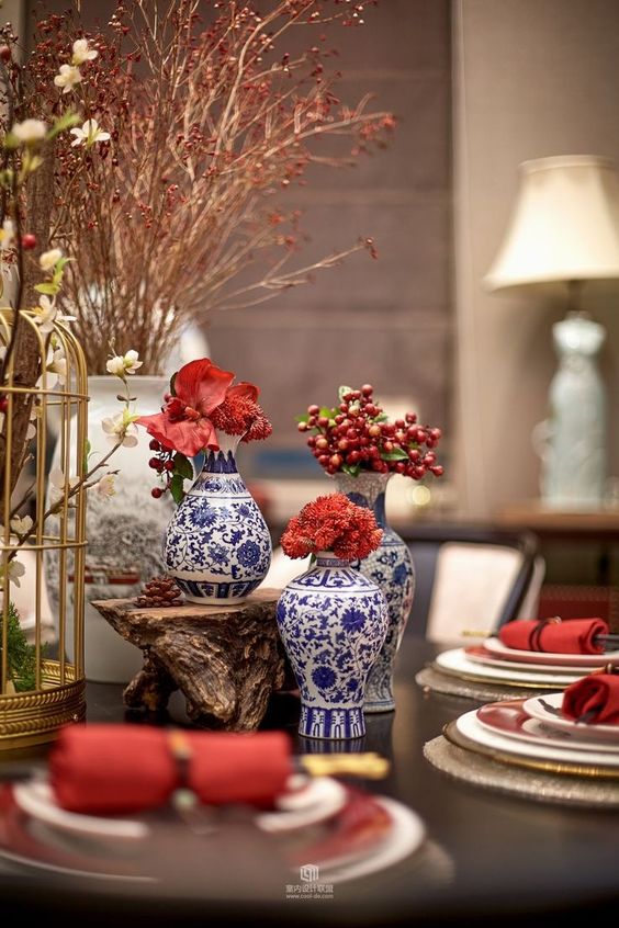 Trang trí tết với các vật dụng cổ điển