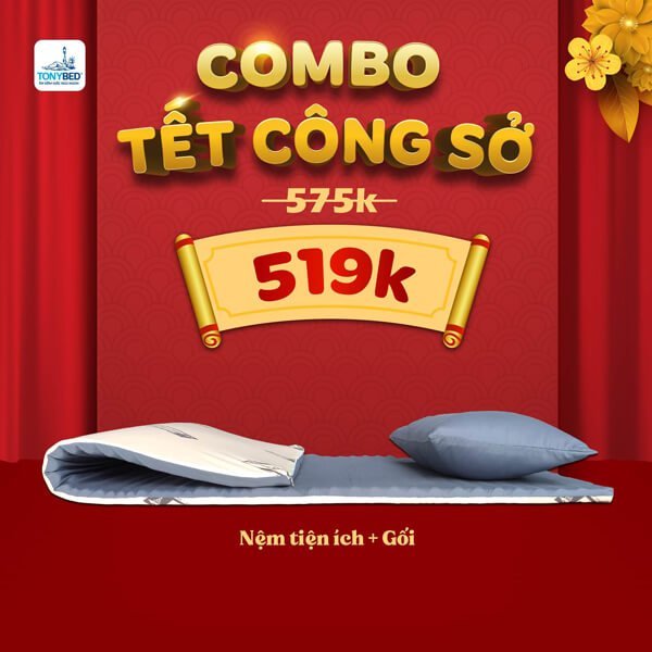 Combo tết công sở Tonybed