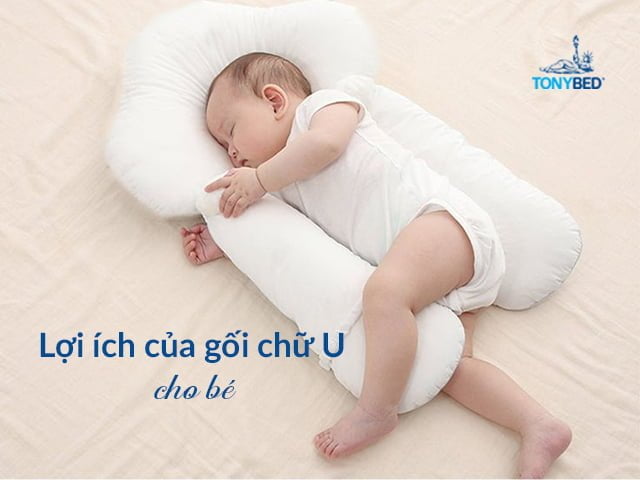 Gối chữ U cho bé