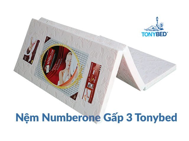 Nệm thông hơi gấp 3 Number One Tonybed