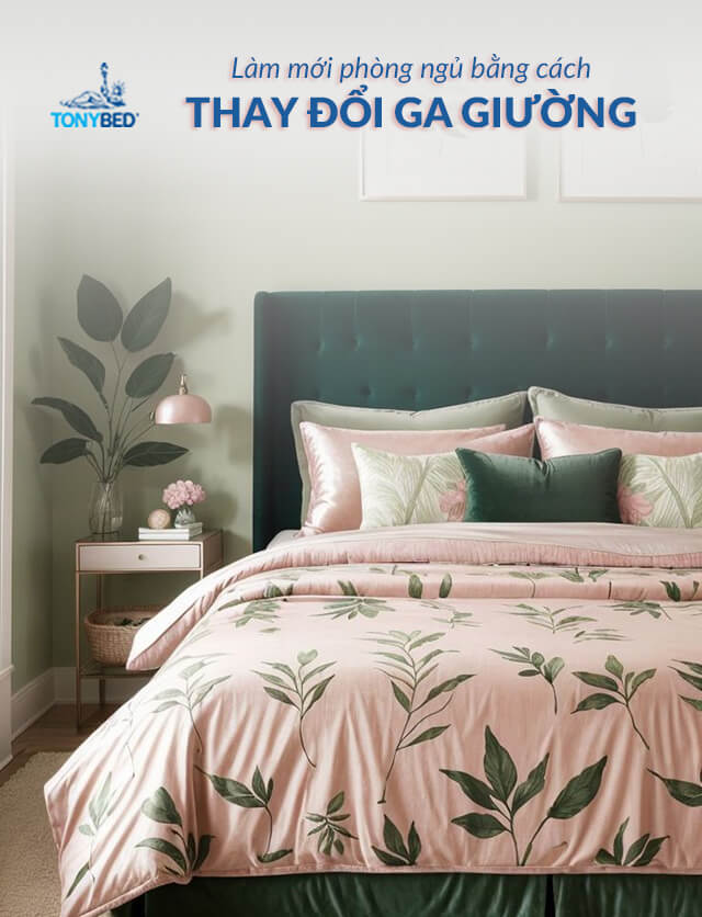 Thay đổi một bộ ga giường mới