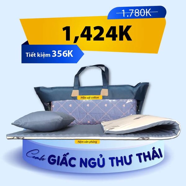 Combo giấc ngủ thư thái