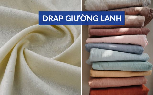 Ga giường vải lanh bền bỉ