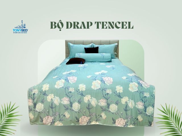 Chất liệu thiên nhiên như Tencel và cotton tạo cảm giác dễ chịu và không gây kích ứng da
