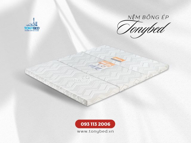 Nệm bông ép dễ bị xẹp lún sau một thời gian sử dụng