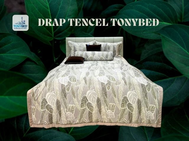 dòng drap Tencel được làm từ bột cellulose thu được từ gỗ, một nguồn nguyên liệu tái tạo