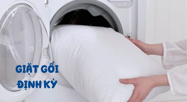 Nên vệ sinh gối định ký để đảm bảo vệ sinh và an toàn cho sức khỏe