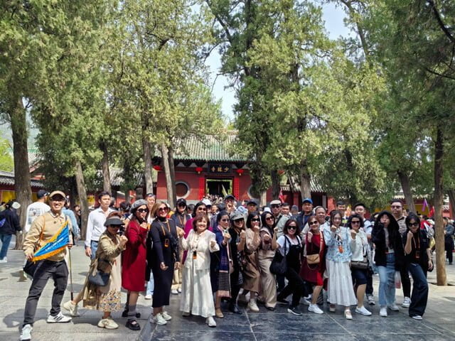 Tàng Kinh Các được xây dựng từ thời nhà Minh