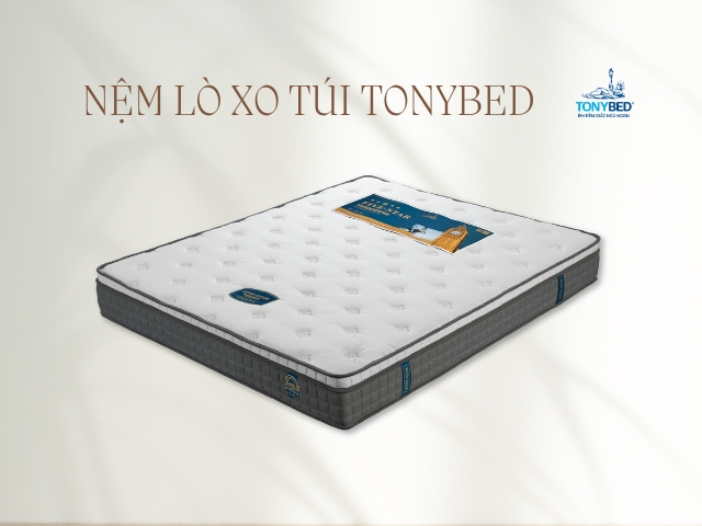 Cấu trúc vững chắc của các lò xo giúp giữ cho bề mặt nệm lò xo túi không bị lún hay xẹp sau thời gian dài sử dụng