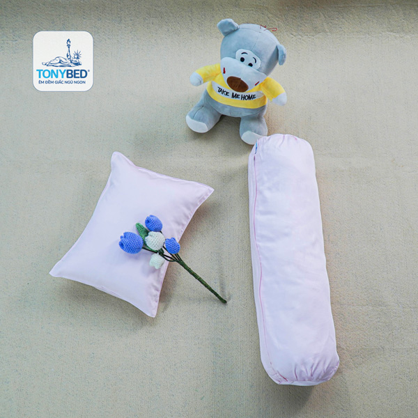 Bộ gối baby Tonybed - Hồng