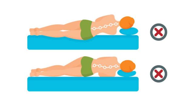 Đau lưng do nằm nệm không phù hợp