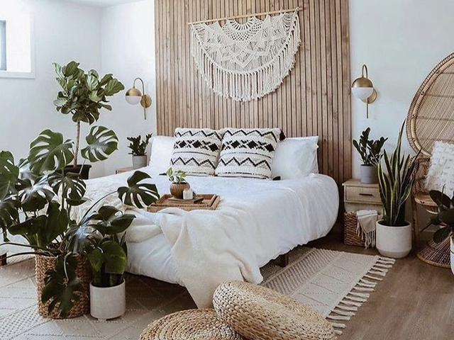 vỏ gối có họa tiết độc đáo hoặc màu sắc nổi bật có thể trở thành điểm nhấn cho cả căn phòng