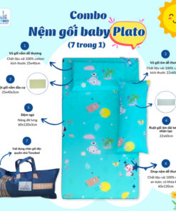 Combo nem baby Plato dau co xanh