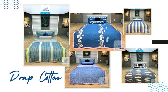 Các loại ga trải giường cotton phổ biến