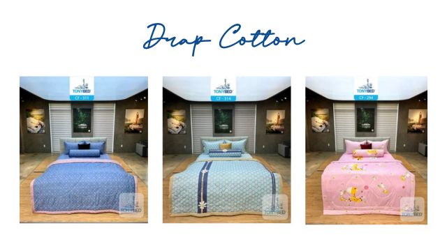 Ga giường cotton được phân loại theo kiểu dệt