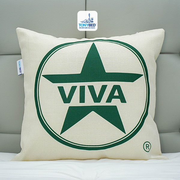 Gối in logo công ty / in theo yêu cầu riêng