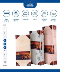 Nệm thông hơi gấp 3 Five Star (4)
